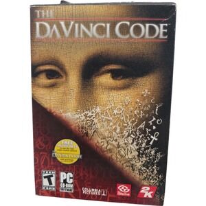 The Da Vinci Code PC Video Game 2006 Complete w/ Box & Manual CIB Tested Working